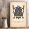 Ravenclaw Harry Potter Logo Poster